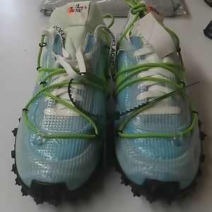 Womens Waffle Racer Sp Off-White - Vivid Sky